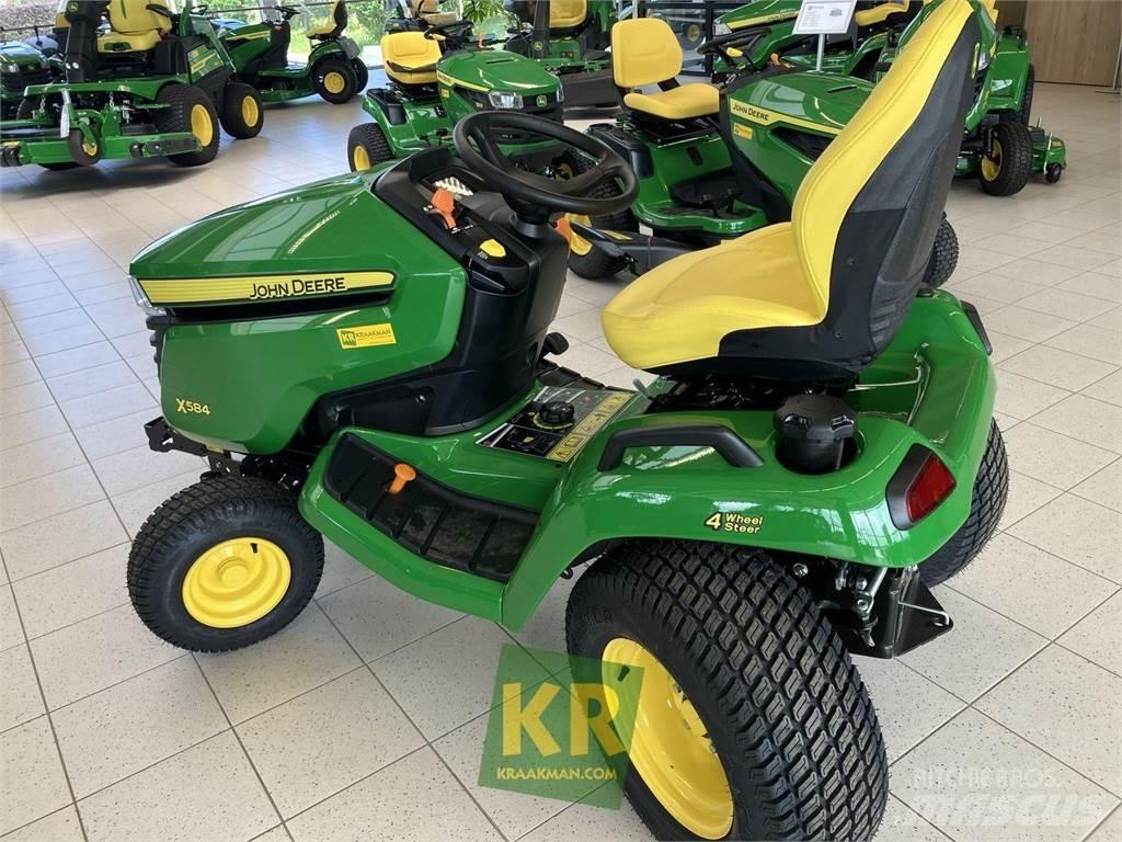 John Deere X584 骑乘式割草机