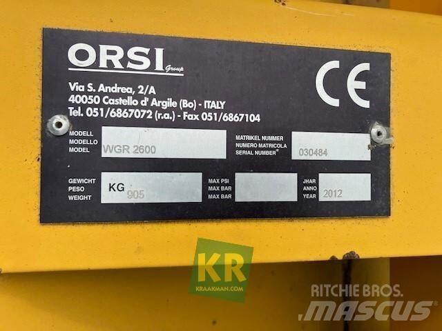 Orsi WGN 2600 牧场割草机和切顶器