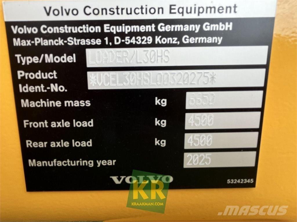 Volvo L30HS 轮式装载机