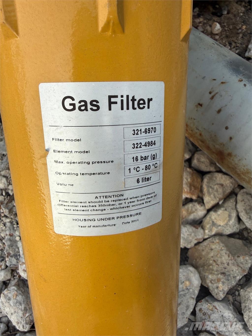 CAT Gas Filter 发动机