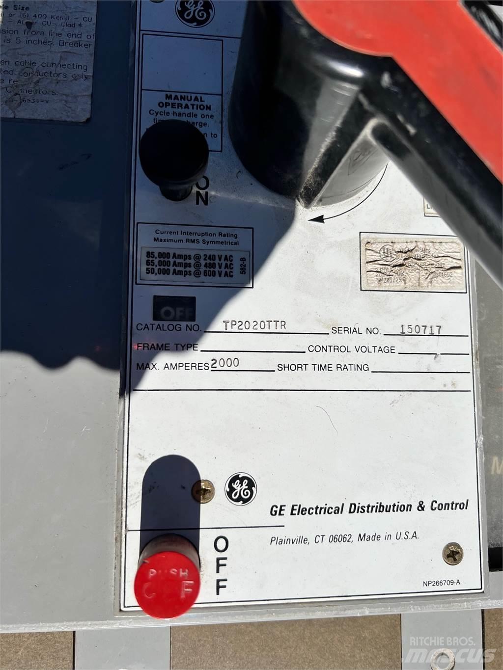  GE 2000amp 电子设备