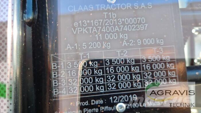 CLAAS ARION 550 CEBIS 拖拉机/农用车