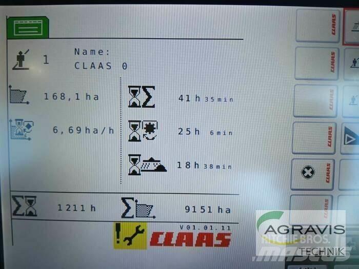 CLAAS LINER 4000 犁耙和摊草机