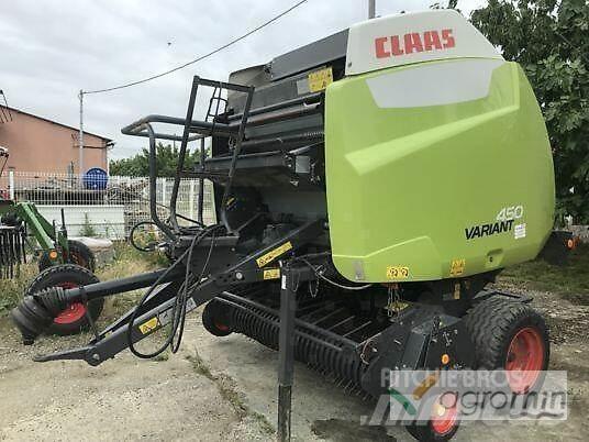 CLAAS VARIANT 450 圆捆打捆机