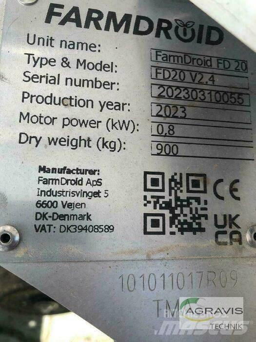 Farmdroid FD20 Dummy 其他拖拉机配件
