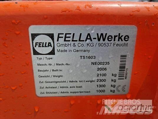 Fella 1603 犁耙和摊草机