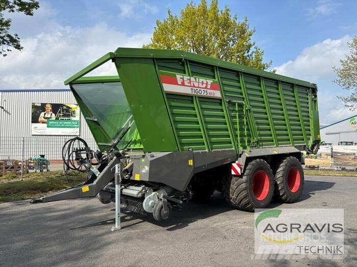 Fendt TIGO 75 XR 自动装载拖车