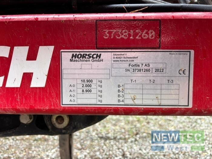 Horsch FORTIS 7 AS 手扶中耕机