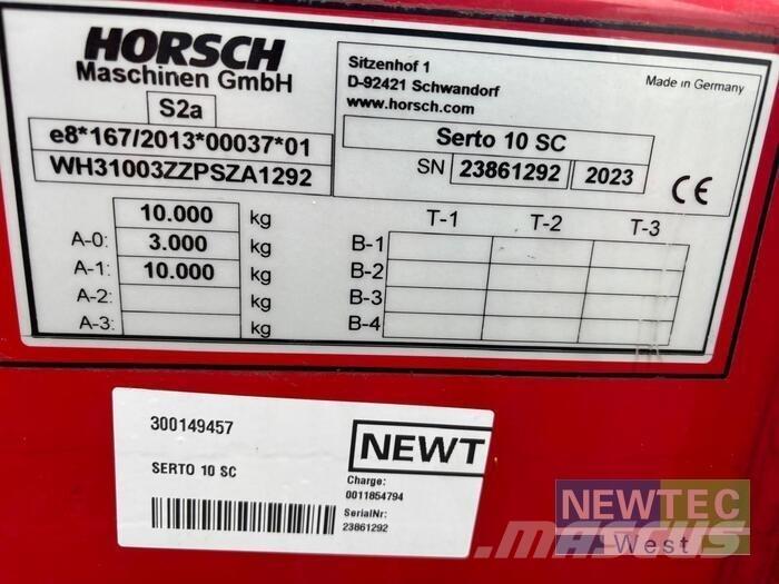 Horsch SERTO 10 SC 条播机