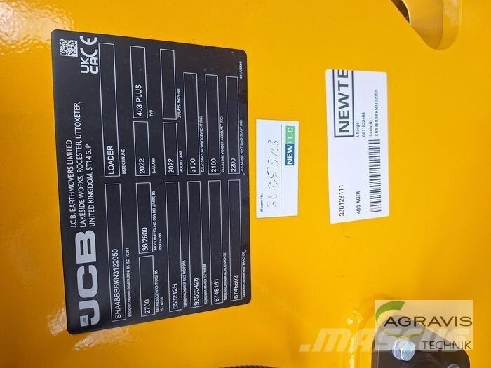 JCB 403 AGRI 轮式装载机