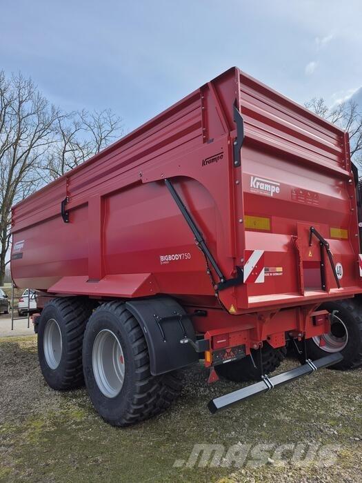 Krampe BIG BODY 750 自卸拖车