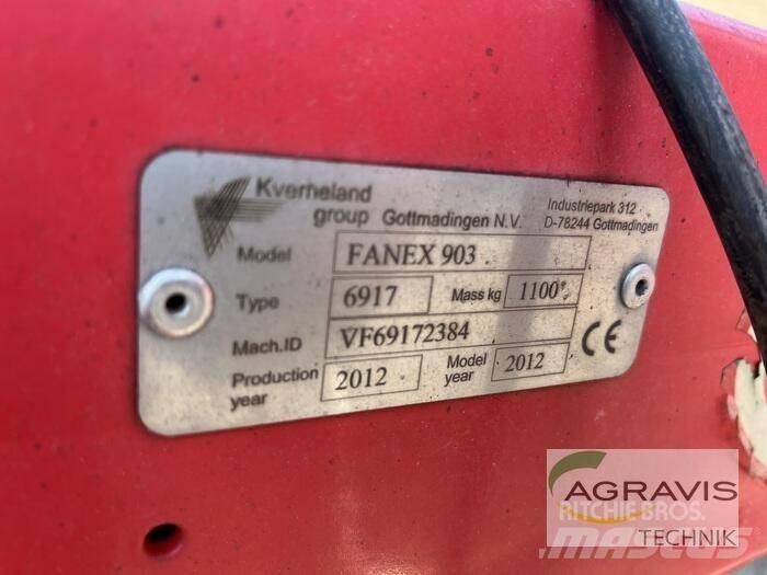 Kverneland FANEX 903 犁耙和摊草机