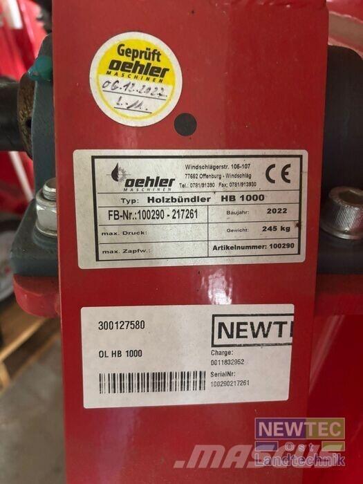 Oehler OL HB 1000 其他畜牧业器械和配件