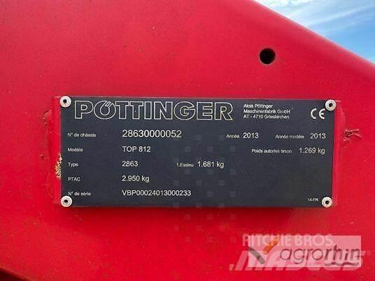 Pöttinger TOP 812 犁耙和摊草机