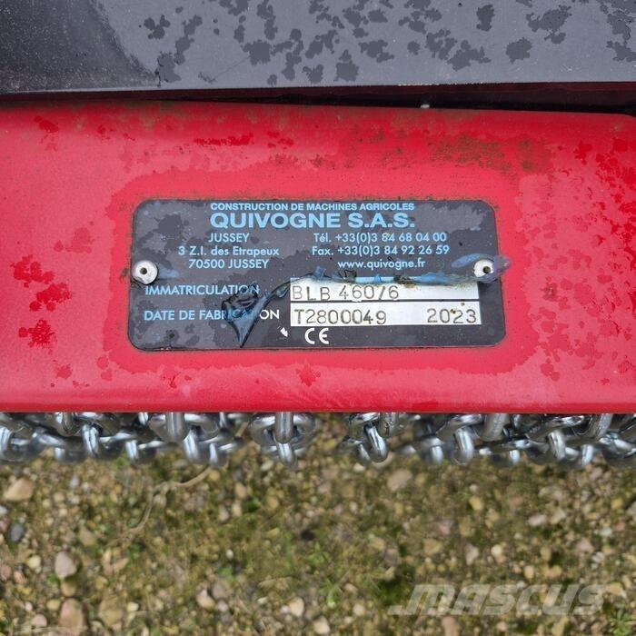 Quivogne BLB 460/6 牧场割草机和切顶器