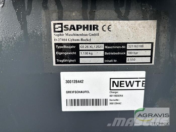 Saphir GREIFSCHAUFEL 其他畜牧业器械和配件
