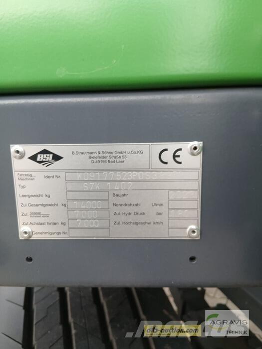 Strautmann SZK 1402 自卸拖车