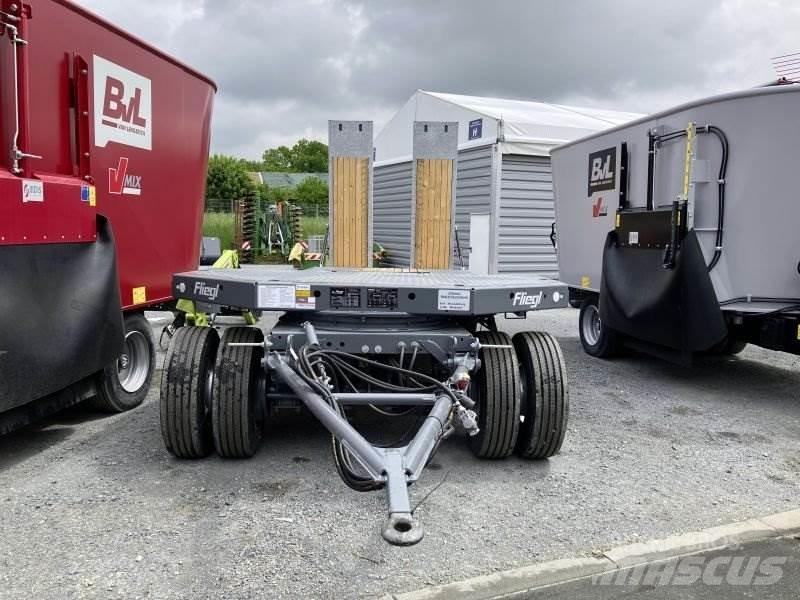 Fliegl DTL 300 平板拖车