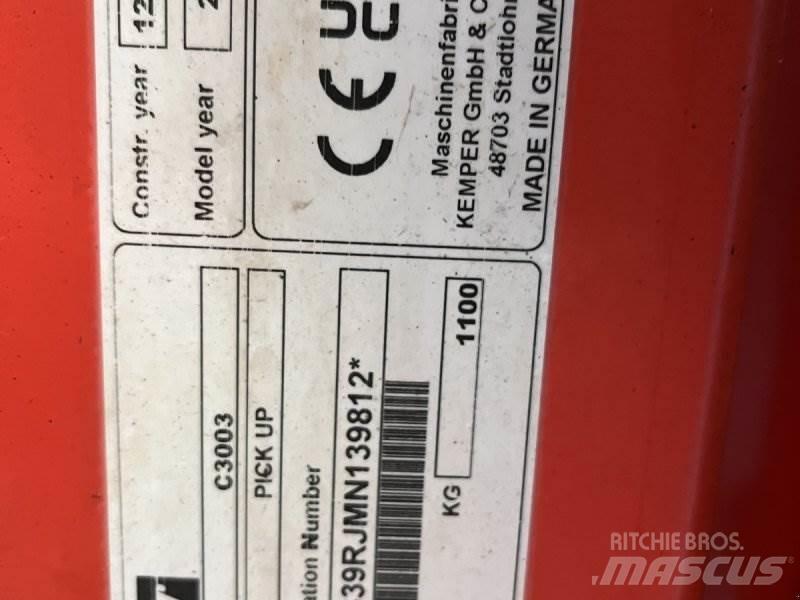 Kemper PU 639 干草饲料收割机配件