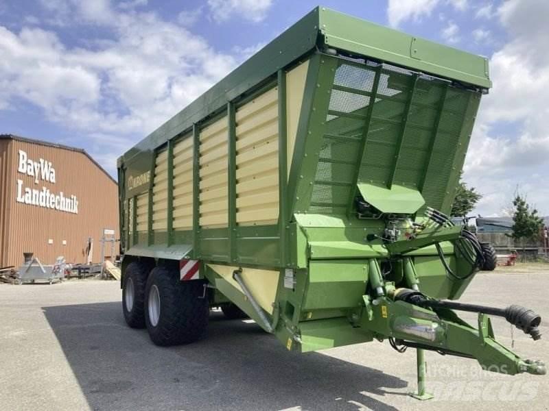 Krone TX 460 碎木拖车