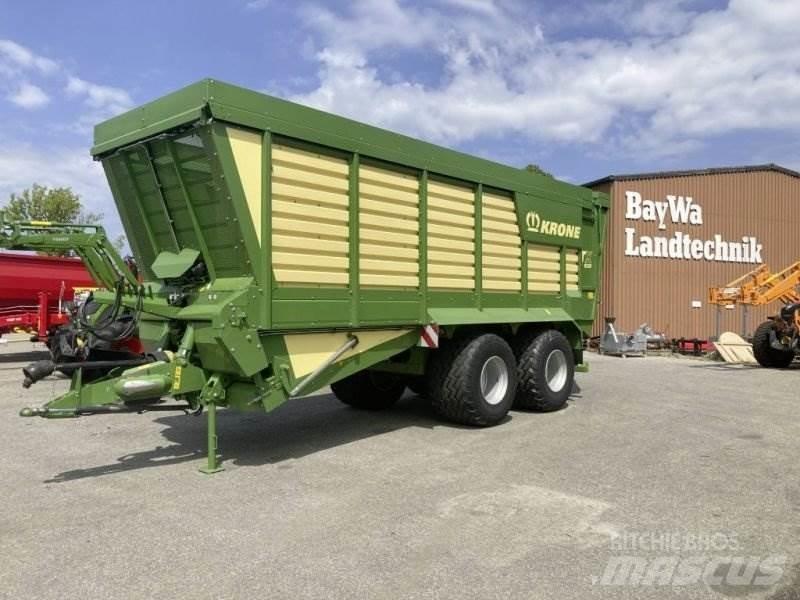 Krone TX 460 碎木拖车