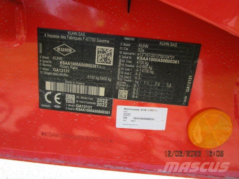 Kuhn GA 13131 料堆整形机