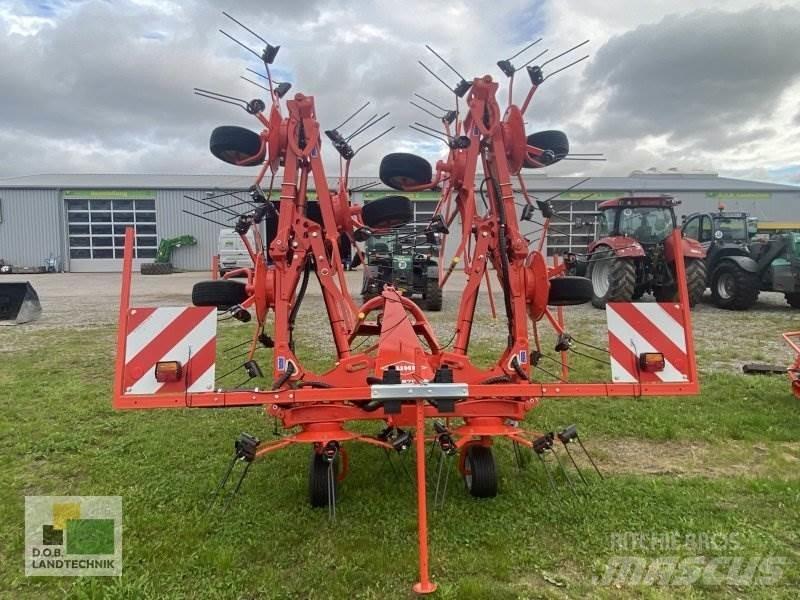 Kuhn GF 8700 犁耙和摊草机