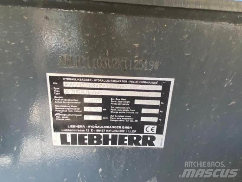 Liebherr A 916 轮式挖掘机