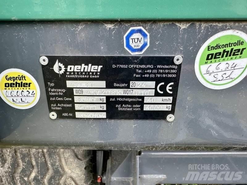 Oehler ZDK 80 自卸拖车