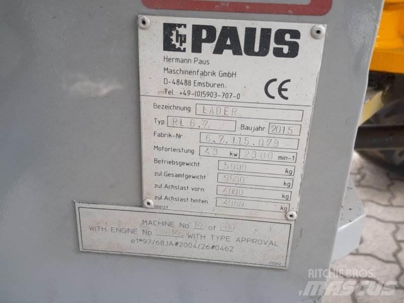 Paus RL 6.7 轮式装载机