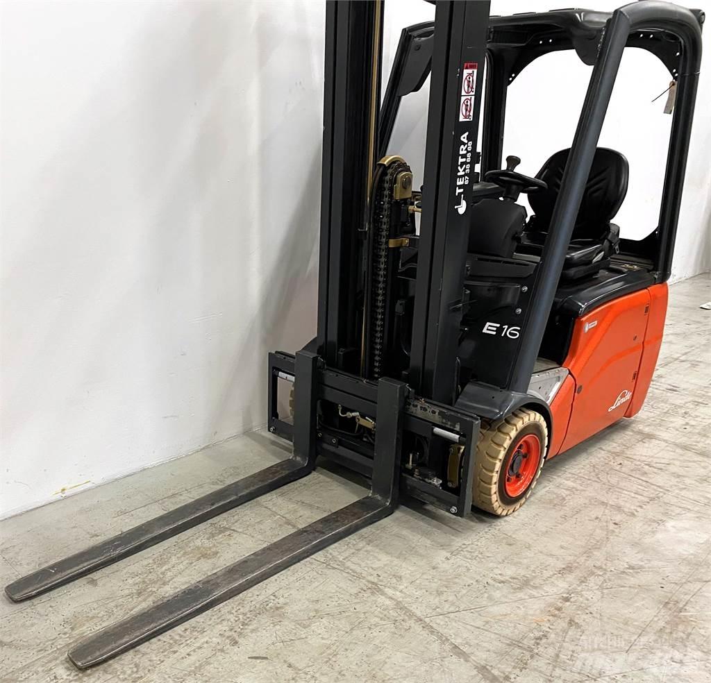 Linde E 16 C-01 电动叉车