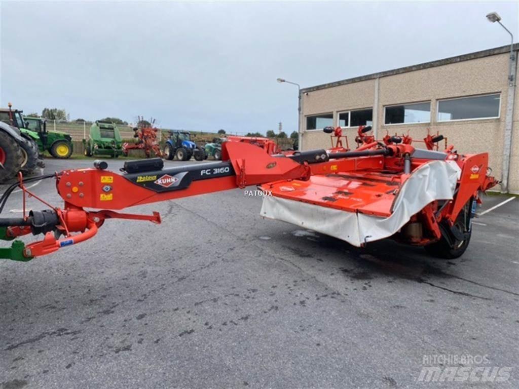 Kuhn FC 3160 TCD 割草调节装置