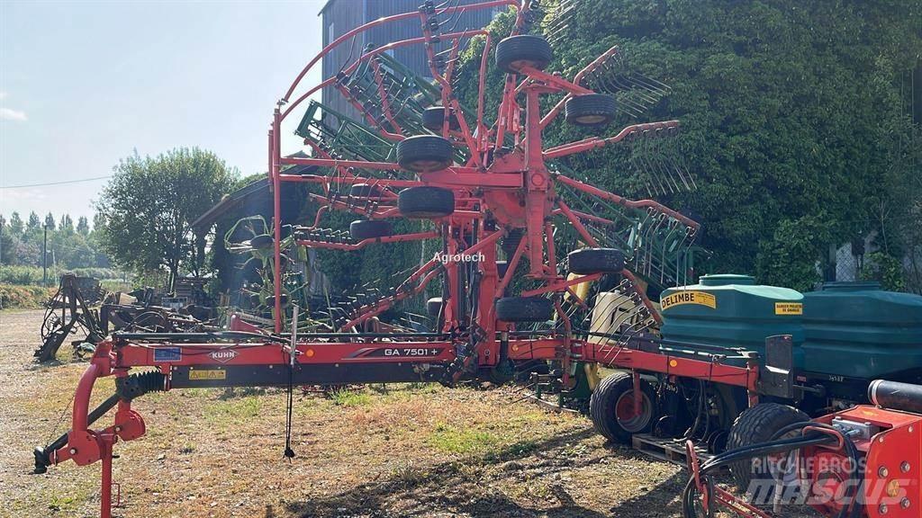 Kuhn GA 7501 犁耙和摊草机