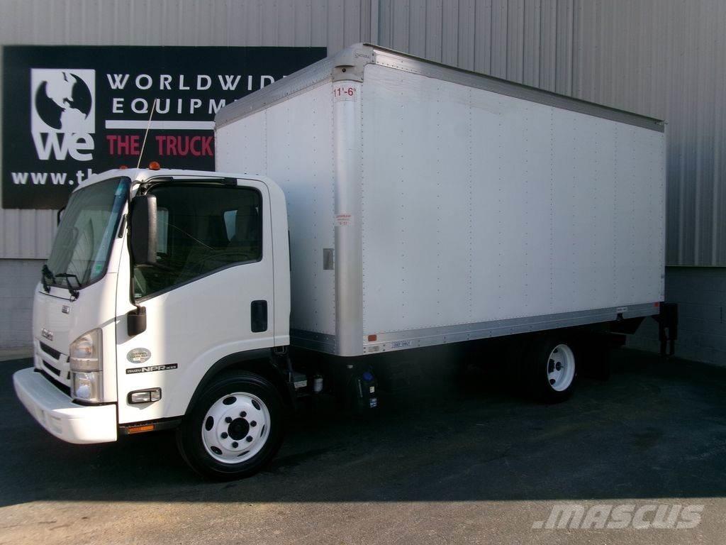 Isuzu NPRHD 平板栏板货车