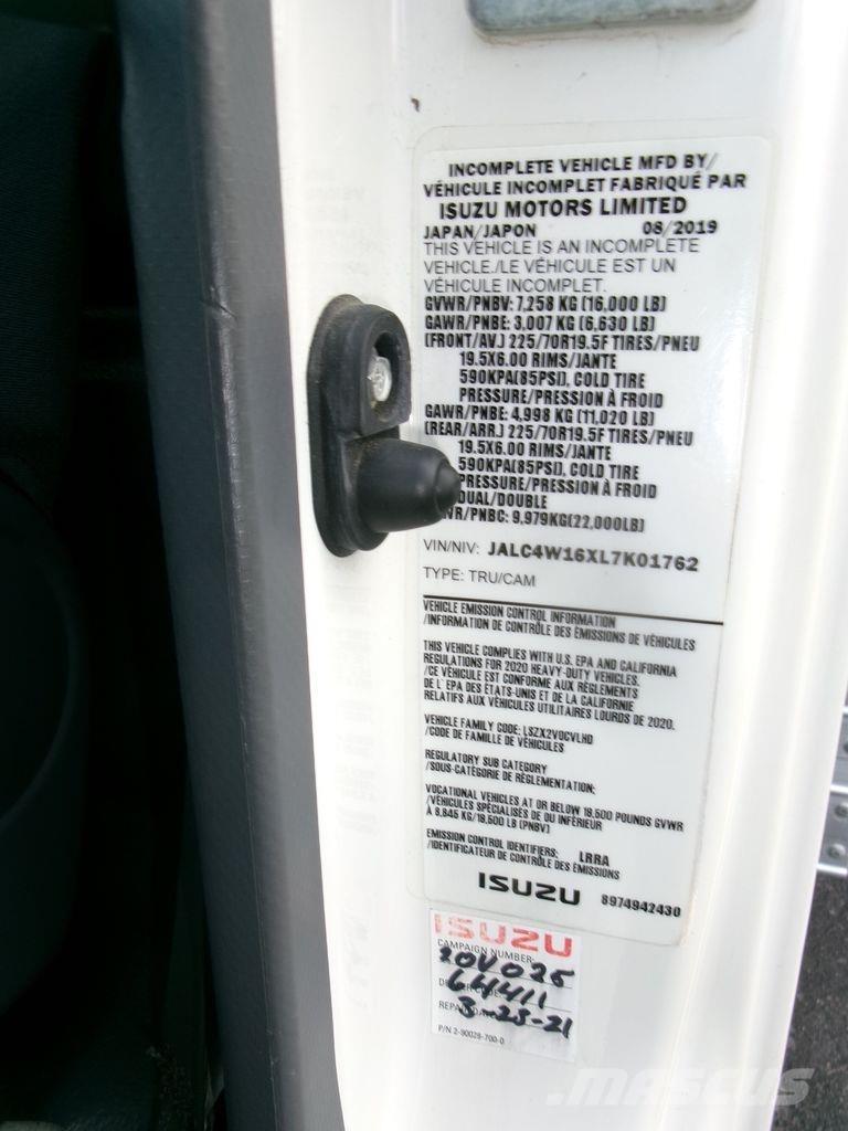 Isuzu NPRHD 厢式货车