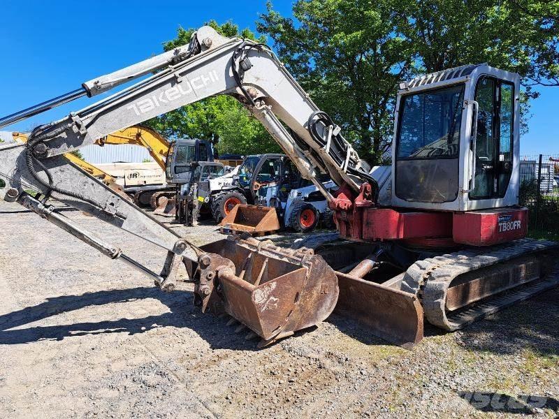 Takeuchi TB80FR 小型挖掘机