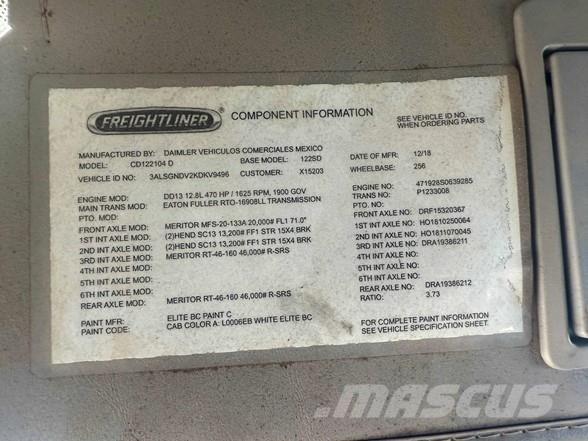 Freightliner 122SD 自卸式货车
