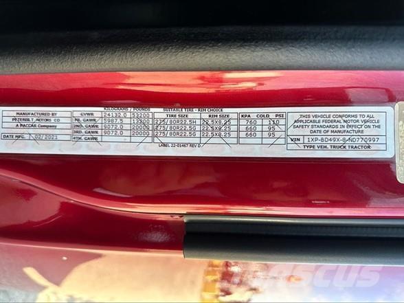 Peterbilt 579 牵引车