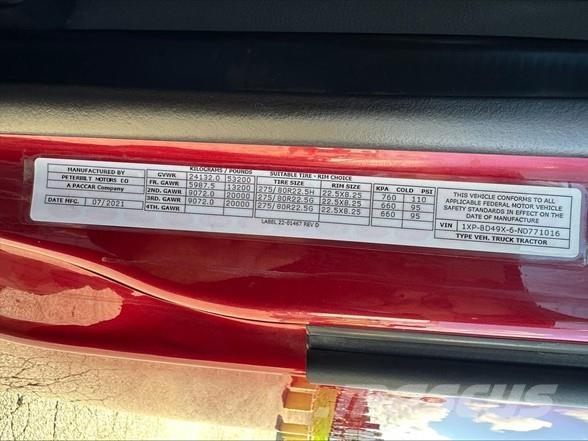 Peterbilt 579 牵引车