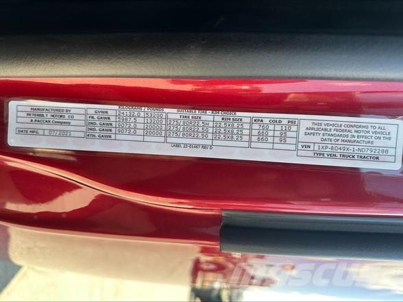 Peterbilt 579 牵引车