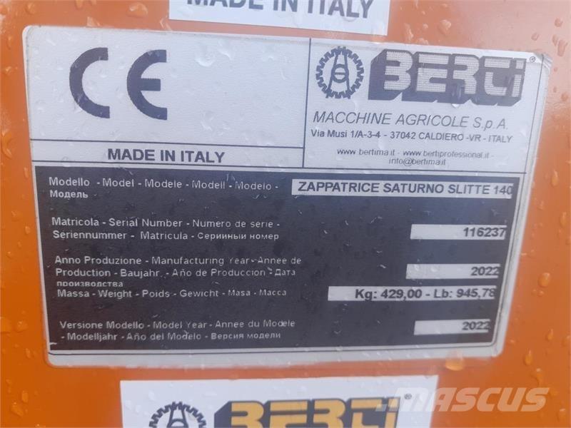 Berti  手扶中耕机