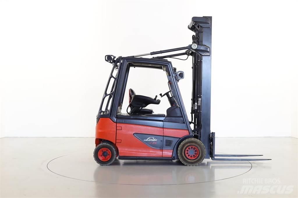 Linde E25-01 387 电动叉车