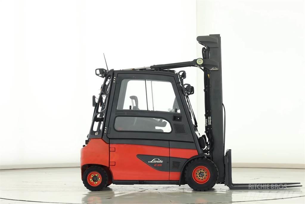 Linde E35L-01 电动叉车