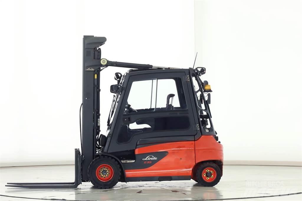 Linde E35L-01 电动叉车