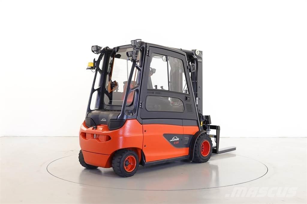 Linde E35L-01 电动叉车