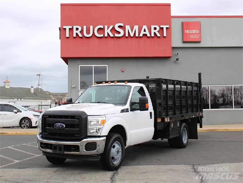 Ford F350 平板栏板货车