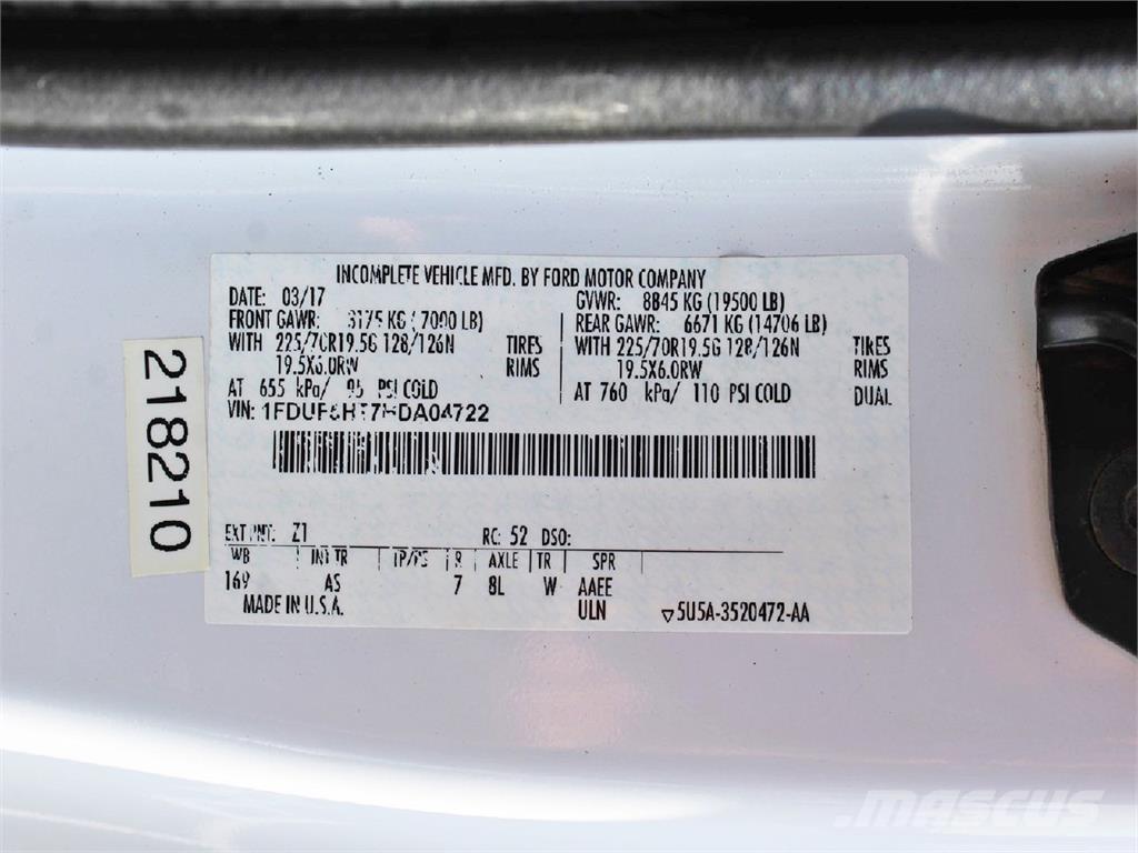 Ford F550 市政车