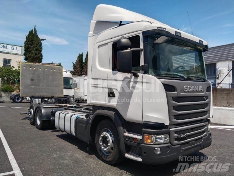 Scania G490 平板车