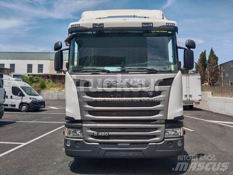 Scania G490 平板车
