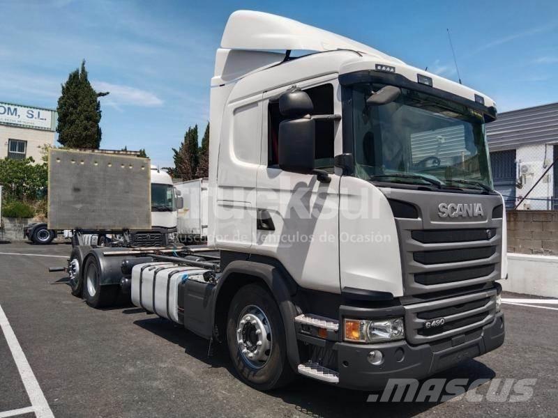 Scania G490 平板车